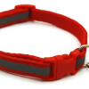 Collar Para Gato Ajustable Reflectivo Con Cascabel ROJO