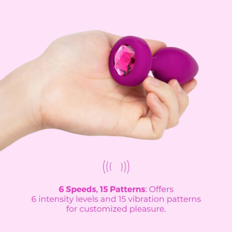 Plug Anal Vibrador Joya Pink Ruby B-Vibe Plug Anal Vibrador Joya Pink Ruby B-Vibe