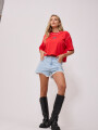 T-SHIRT RUTSU RUSTY Rojo