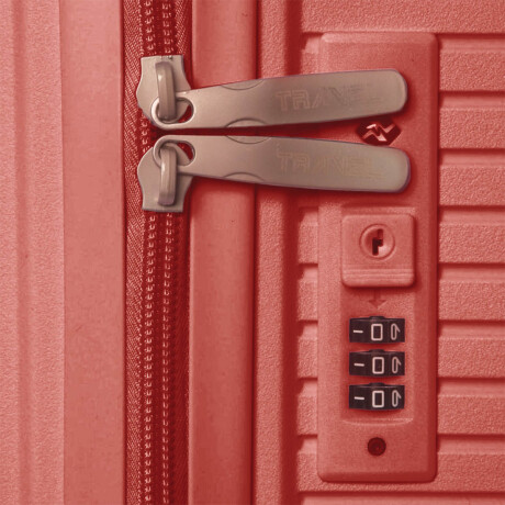 Set X3 Valijas De Viaje Rígidas 4 ruedas 20, 24 y 28 Rojo