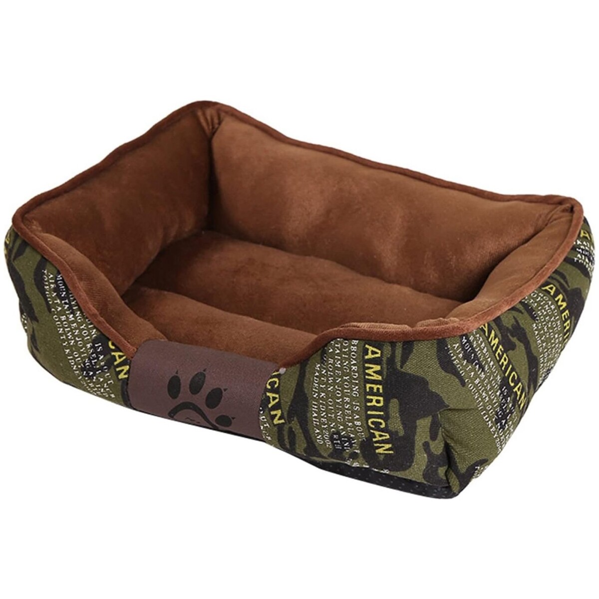 Cama Cucha Perro Gato Mascota Comoda Lavable Felpa 70x55x16 