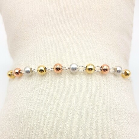 Pulsera de plata 925, DENARIO con baño de oro. Pulsera de plata 925, DENARIO con baño de oro.