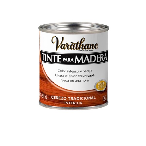 Tinte para Madera 237ml Varathane Cerezo