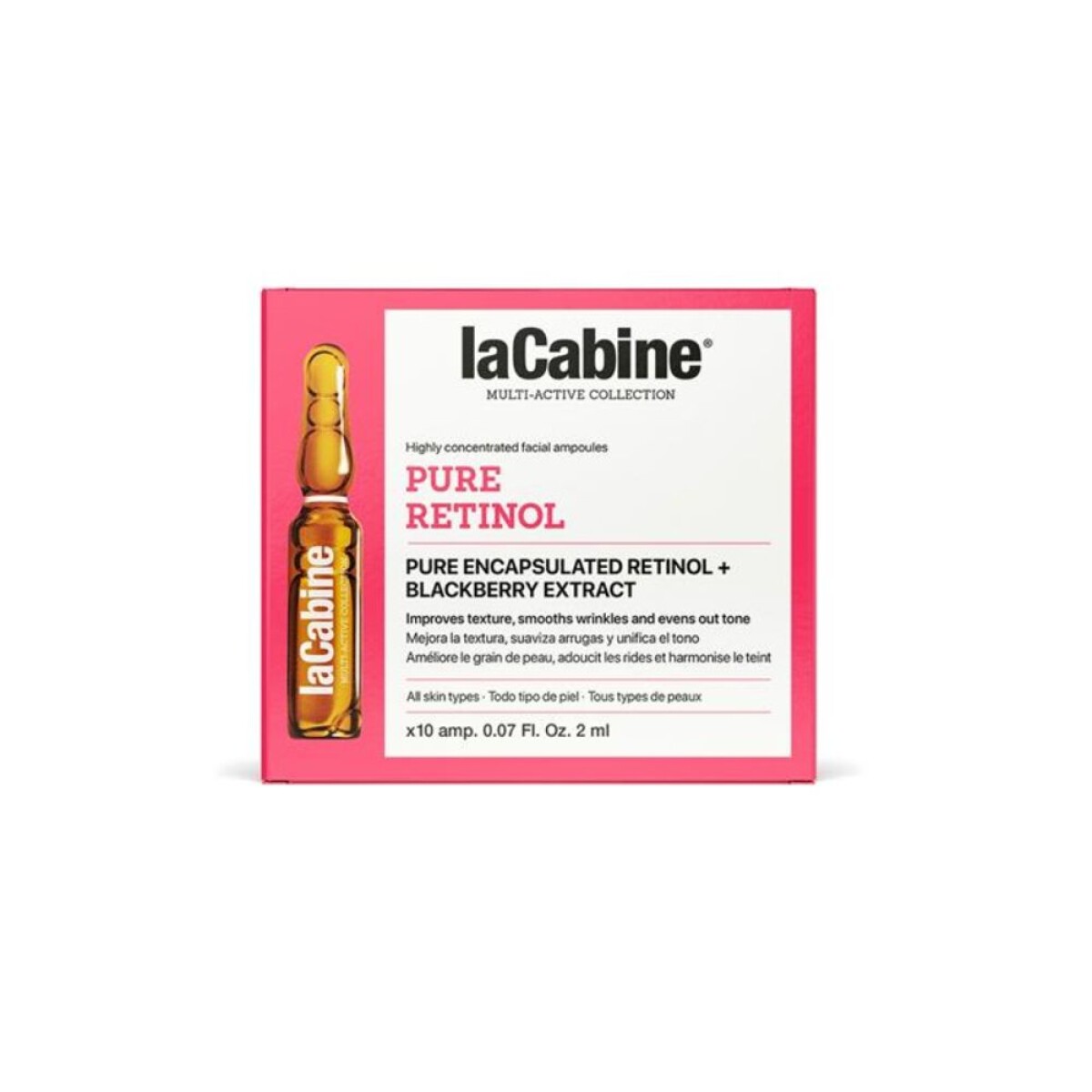 Ampollas Retinol Puro 10 × 2 ml 