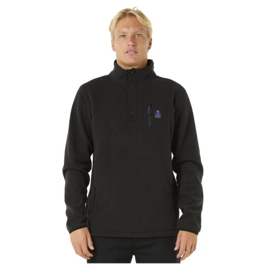 Canguro Rip Curl Search Polar Fleece Crew - Negro Canguro Rip Curl Search Polar Fleece Crew - Negro