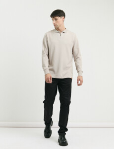 080575 PANTALON HARRINGTON LABEL Negro