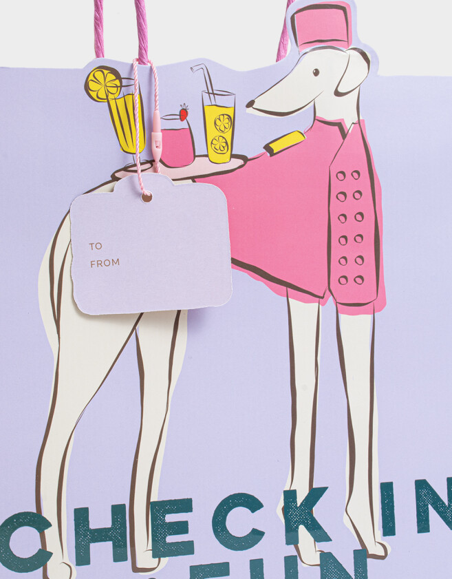 Accesorios Regalos Lúdico Bolsa De Regalo M - Violeta Lila