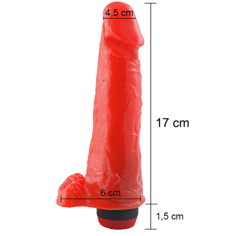 Vibrador Especial Rojo