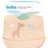 Babero silicona BUBA cloudy rosado