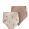 Set x2 baberos bandana Carters oso