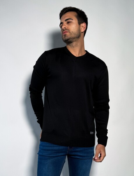 Sweater tejido Amaru Negro