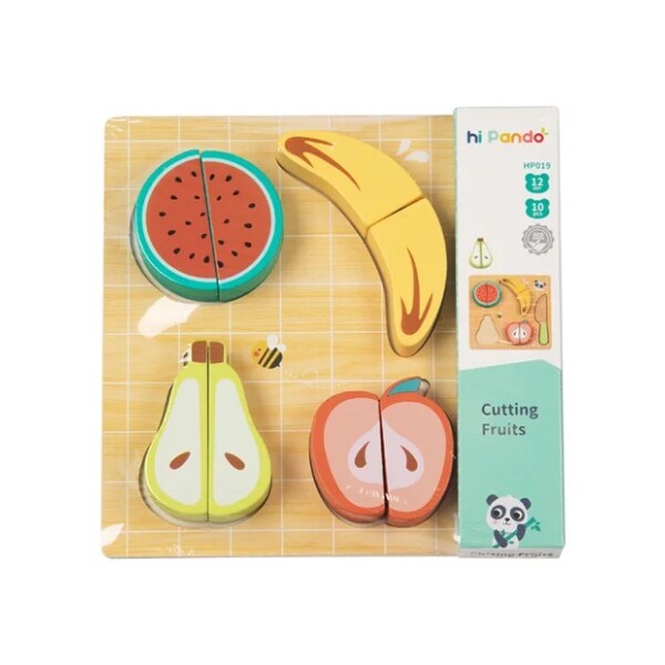 Juego de en madera HiPando frutas Juego de en madera HiPando frutas