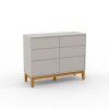 Cómoda Topo Gris MDF Cómoda Topo Gris MDF