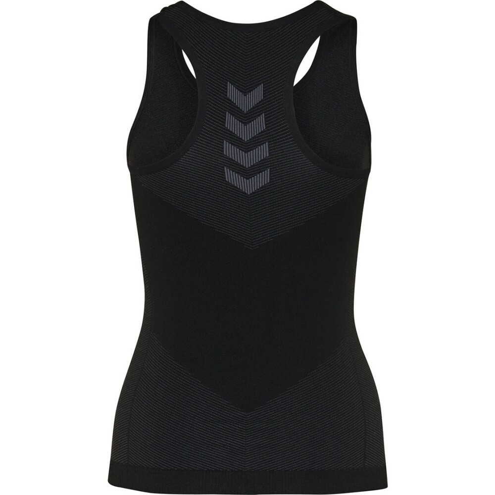 MUSCULOSA TÉRMICA FIRST SEAMLESS TANK TOP NEGRA