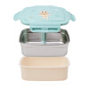 Lunchera bento box BUBA pastel colors jirafa