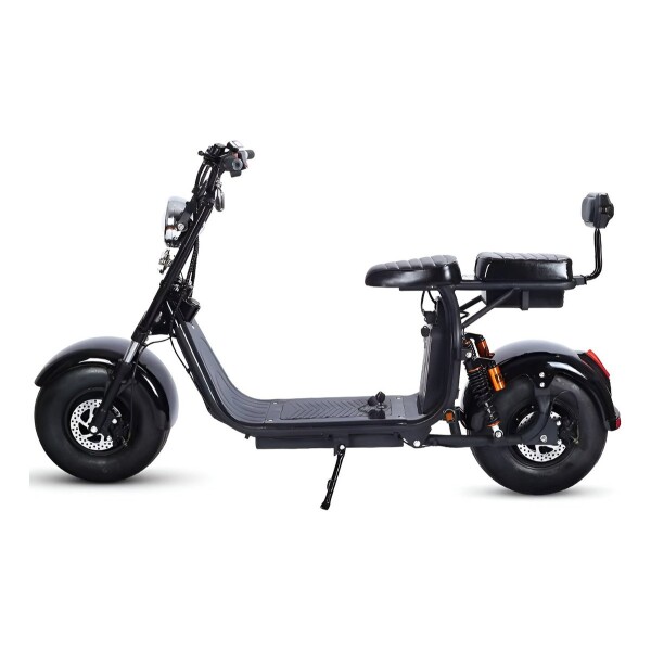 Moto Electrica Gogreen Deluxe 1500W 16Ah 30Km Autono. 45Km/h Color Variante Amarillo