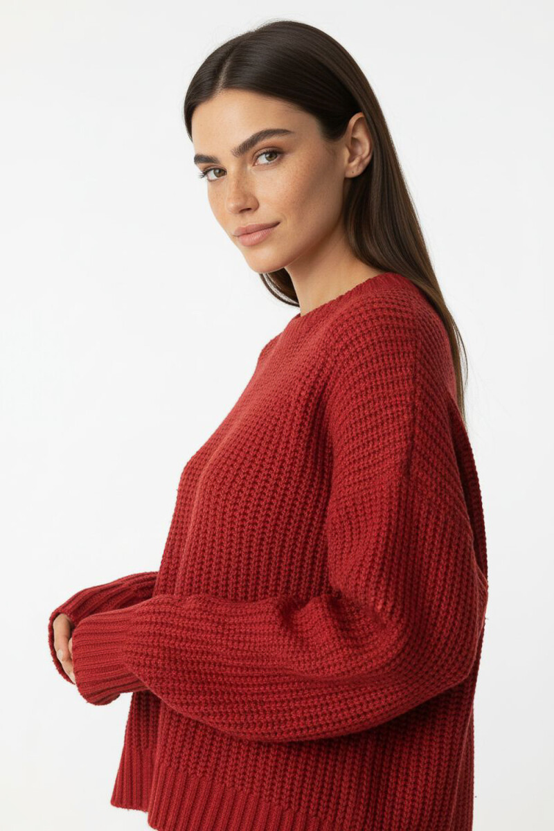 Sweater Eneldo - Cereza 