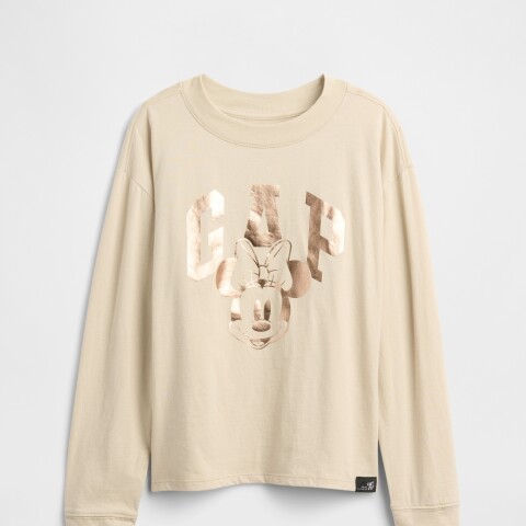 V-FAMILY LOGO DISNEY X GAP LS TEE BEDROCK 291