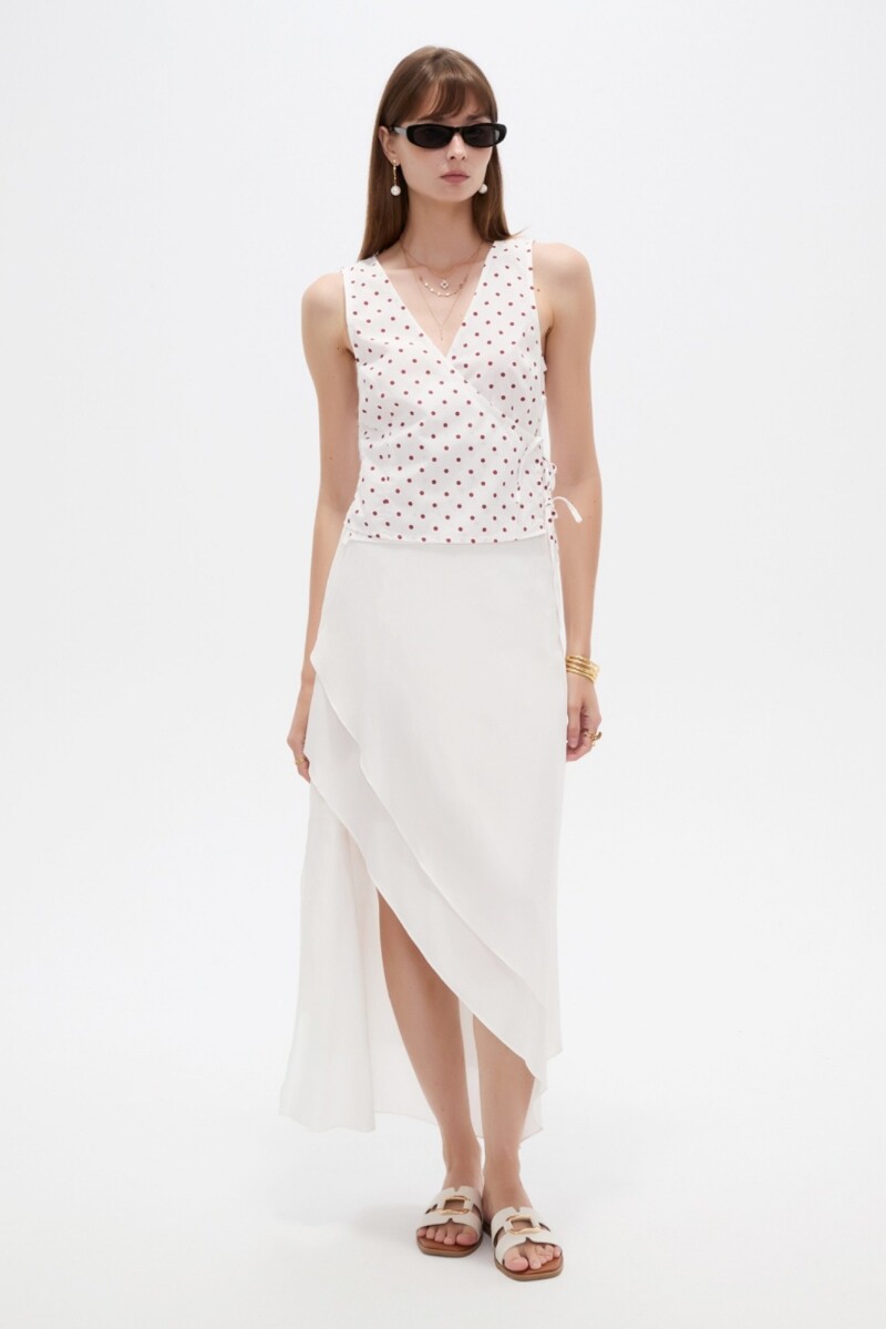 Falda Xelto - Marfil / Off White 
