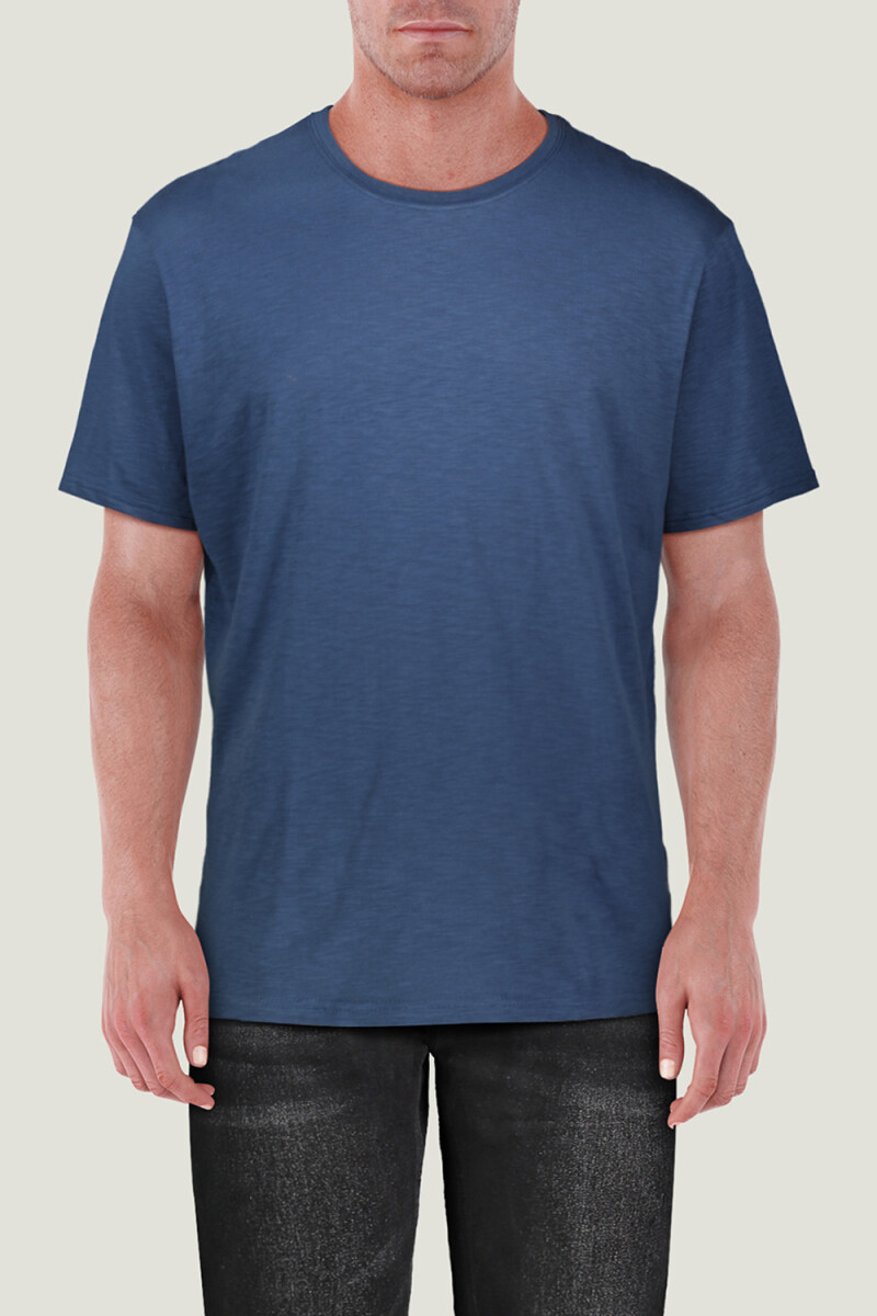 Remera Benja - Azul Piedra 