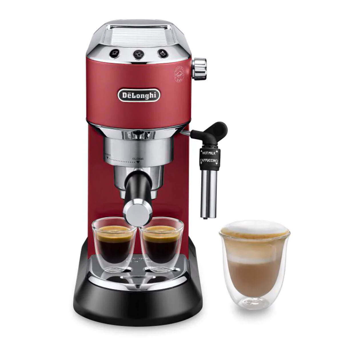 Cafetera Delonghi Dedica Metal Ec685r - CAFETERA DELONGHI DEDICA ROJA EC685R *** 