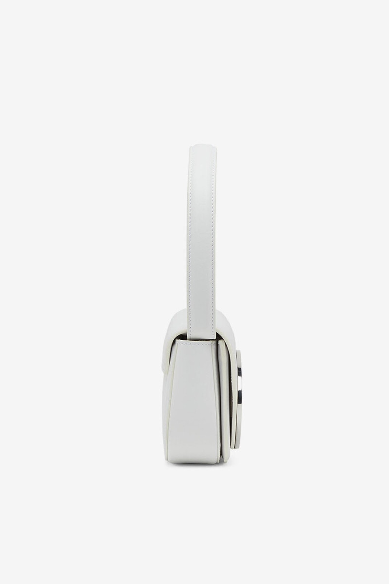 BOLSO 1DR TEJIDO BRILLANTE Blanco