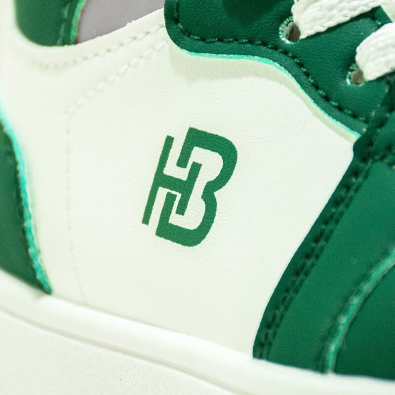 Championes The Brooklyn Haus Albury K de Niños Blanco-verde
