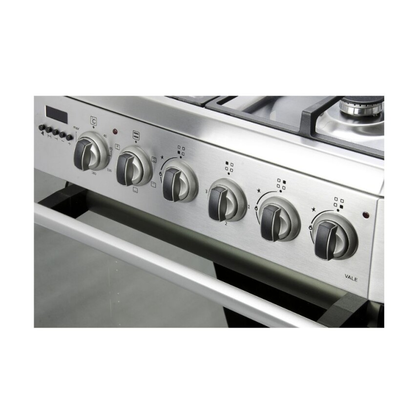 Cocina combinada TEM 3H+1D Vale Trendy inox. Cocina combinada TEM 3H+1D Vale Trendy inox.
