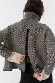Sweater Glass Negro/Beige