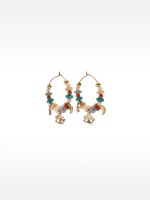 Aros Multicolor Con Charms multicolor
