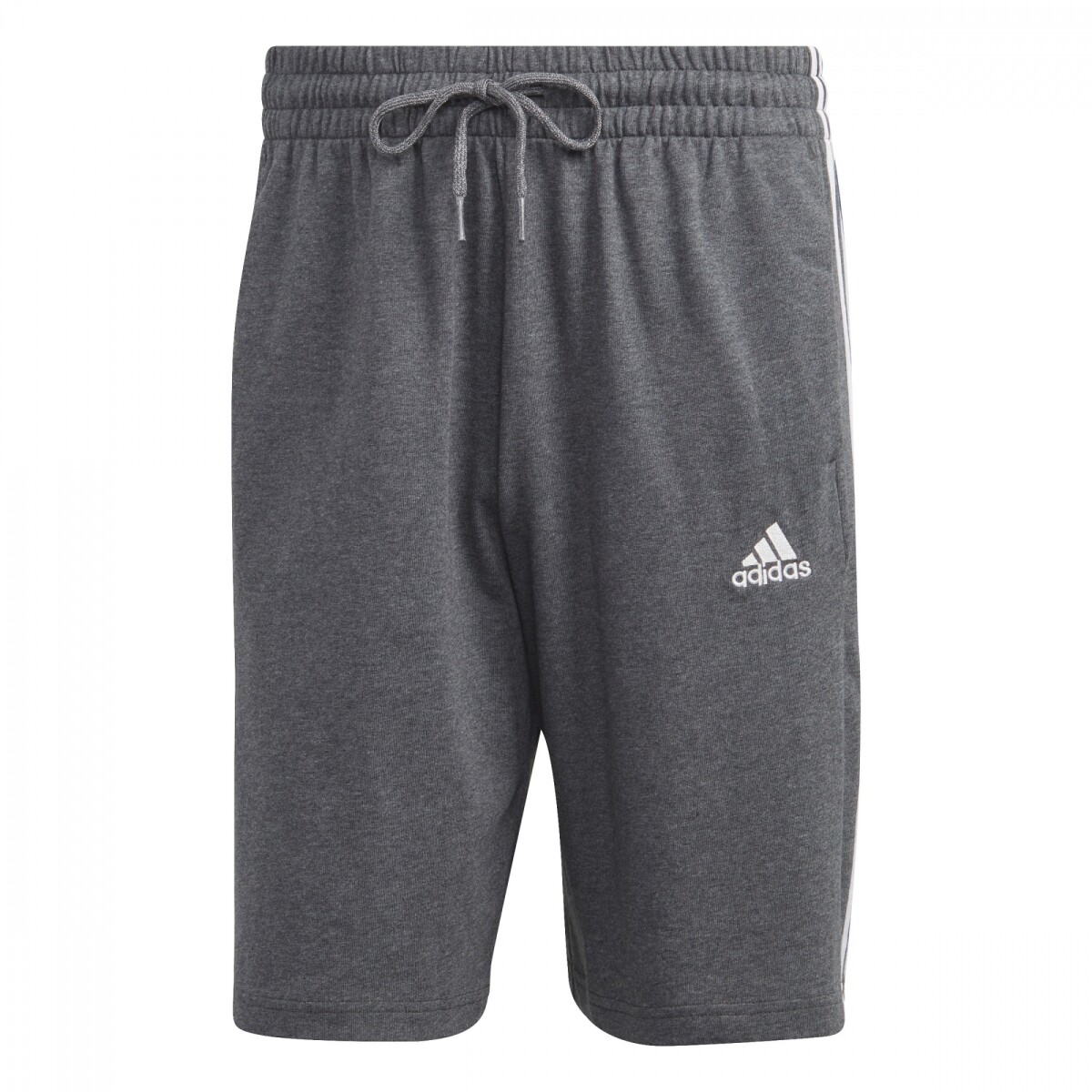 Short Essentials 3-Stripes de Hombre - Gris 
