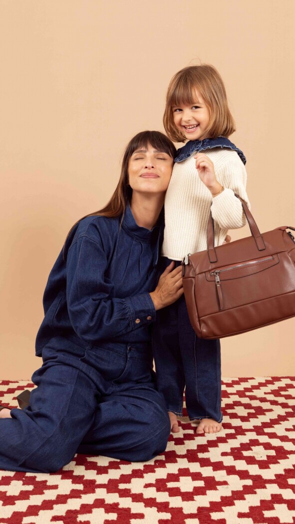 CARTERA ESTRELLA CHOCOLATE