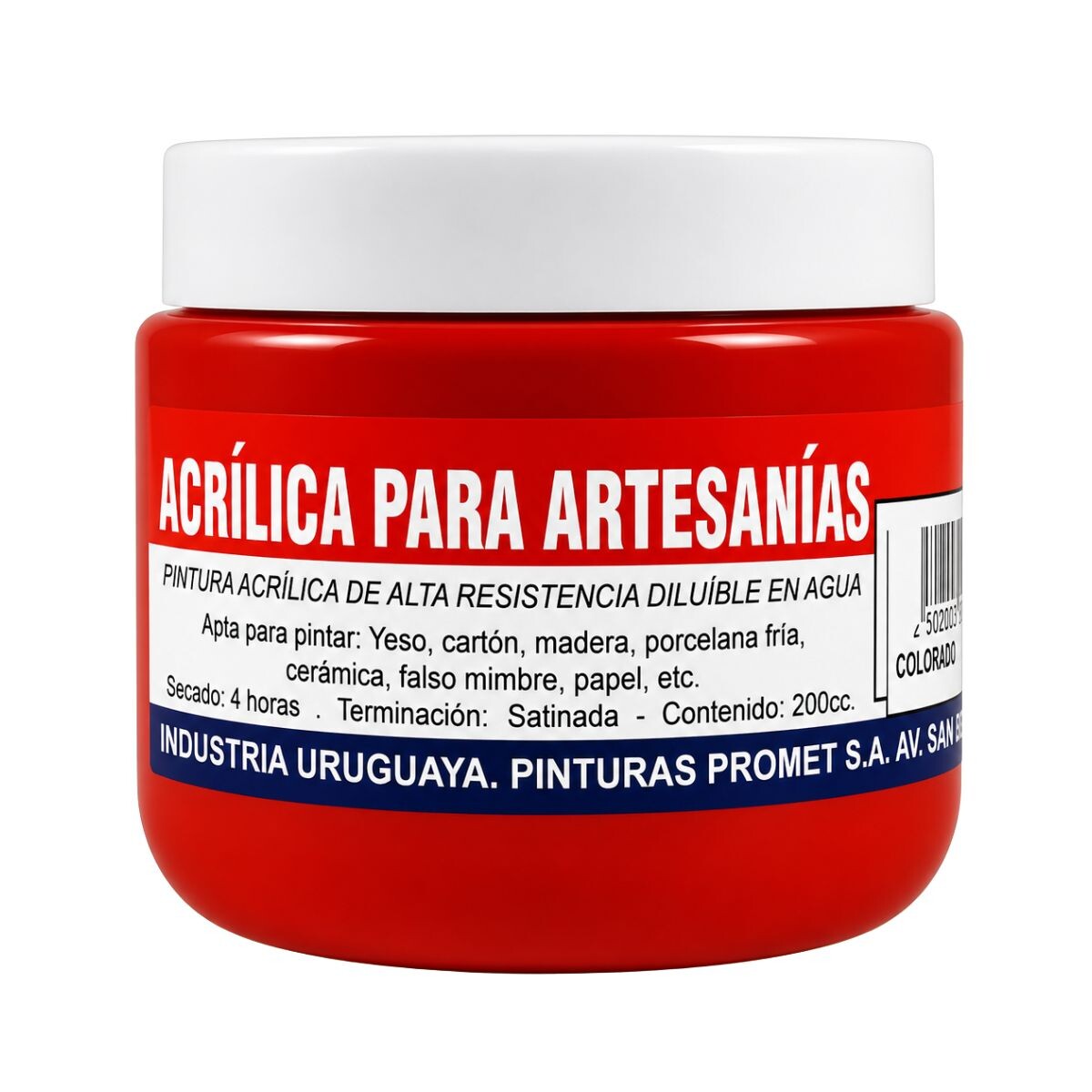 PINTURA ACRILICA ARTISTICA 200ML Colorado