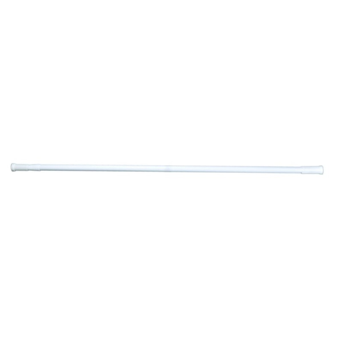 Barrote blanco p/cortina de 110 a 200cm-Extensible - Barrote Blanco P/cortina De 110 A 200cm-extensible 