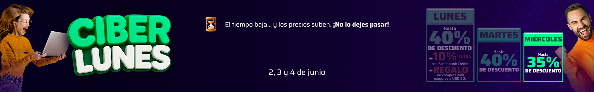 Ciberlunes - miércoles