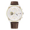 Reloj Tommy Hilfiger 1710501 para hombre con correa de cuero Plateado