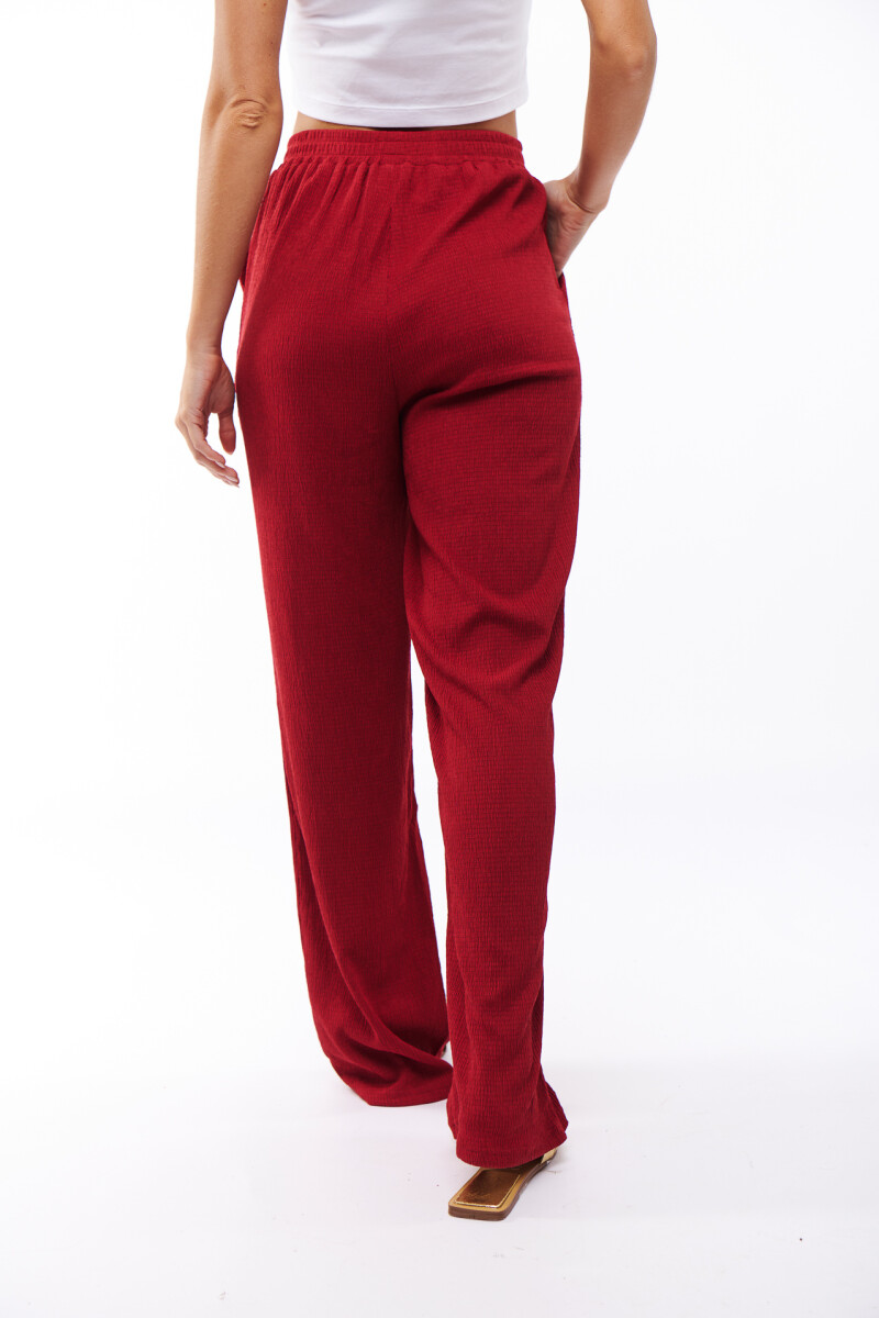 PANTALON ROMILDA ROJO