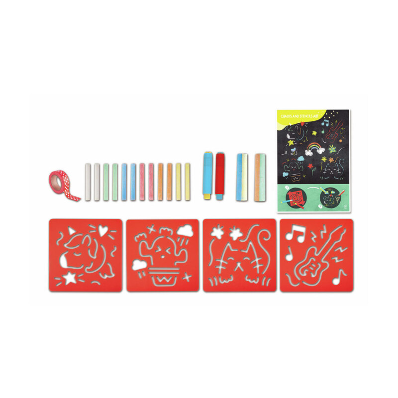 Tizas y Stencils Arte Hape Tizas y Stencils Arte Hape