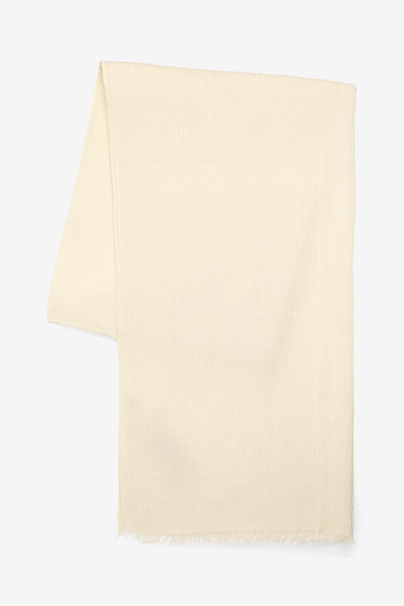 BUFANDA Crema
