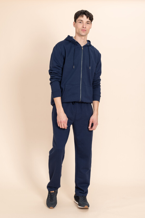 Pantalón deportivo recto Azul Marino