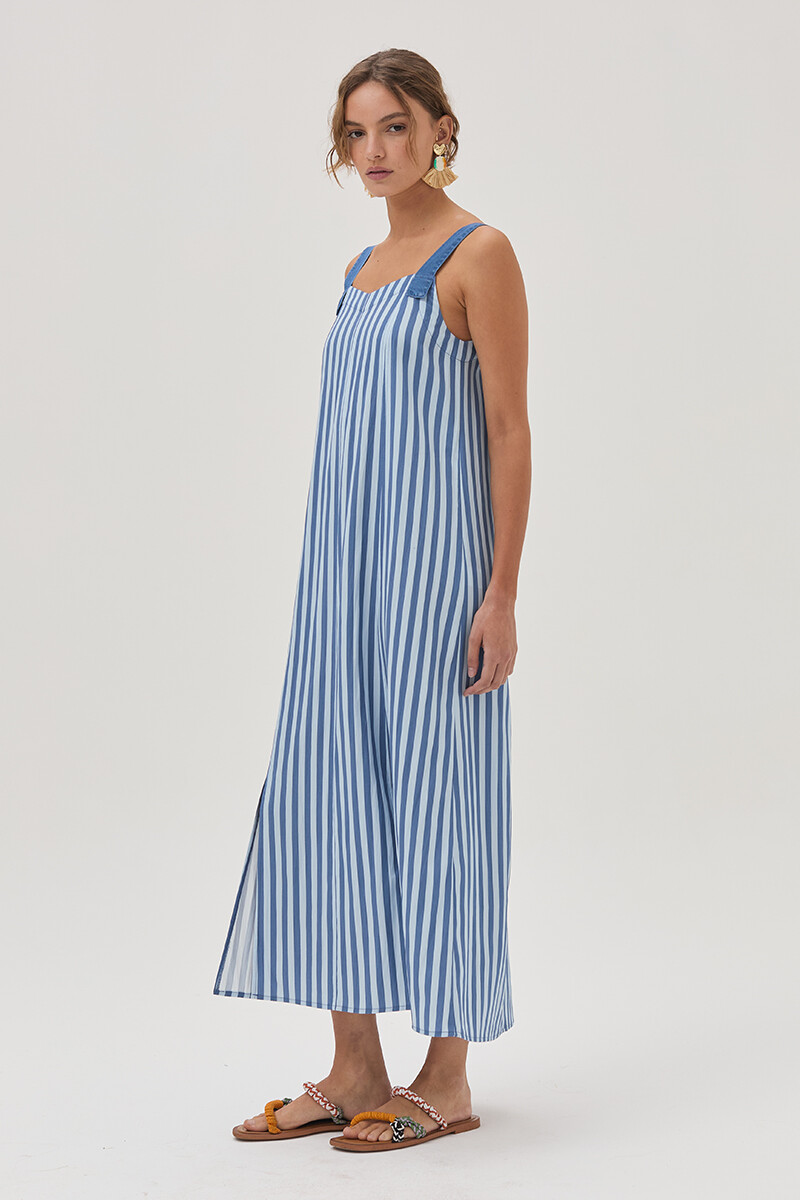 Vestido Lea Celeste