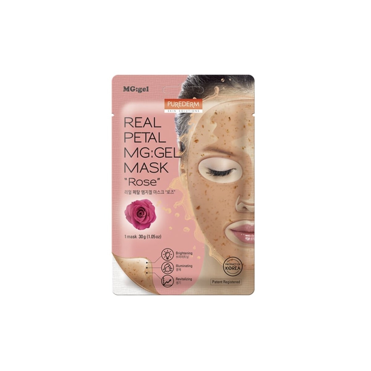 Real Petal Mg: Gel Mask Rose - Varios 