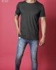 Remera Gamuzada Bordada GRIS TOPO