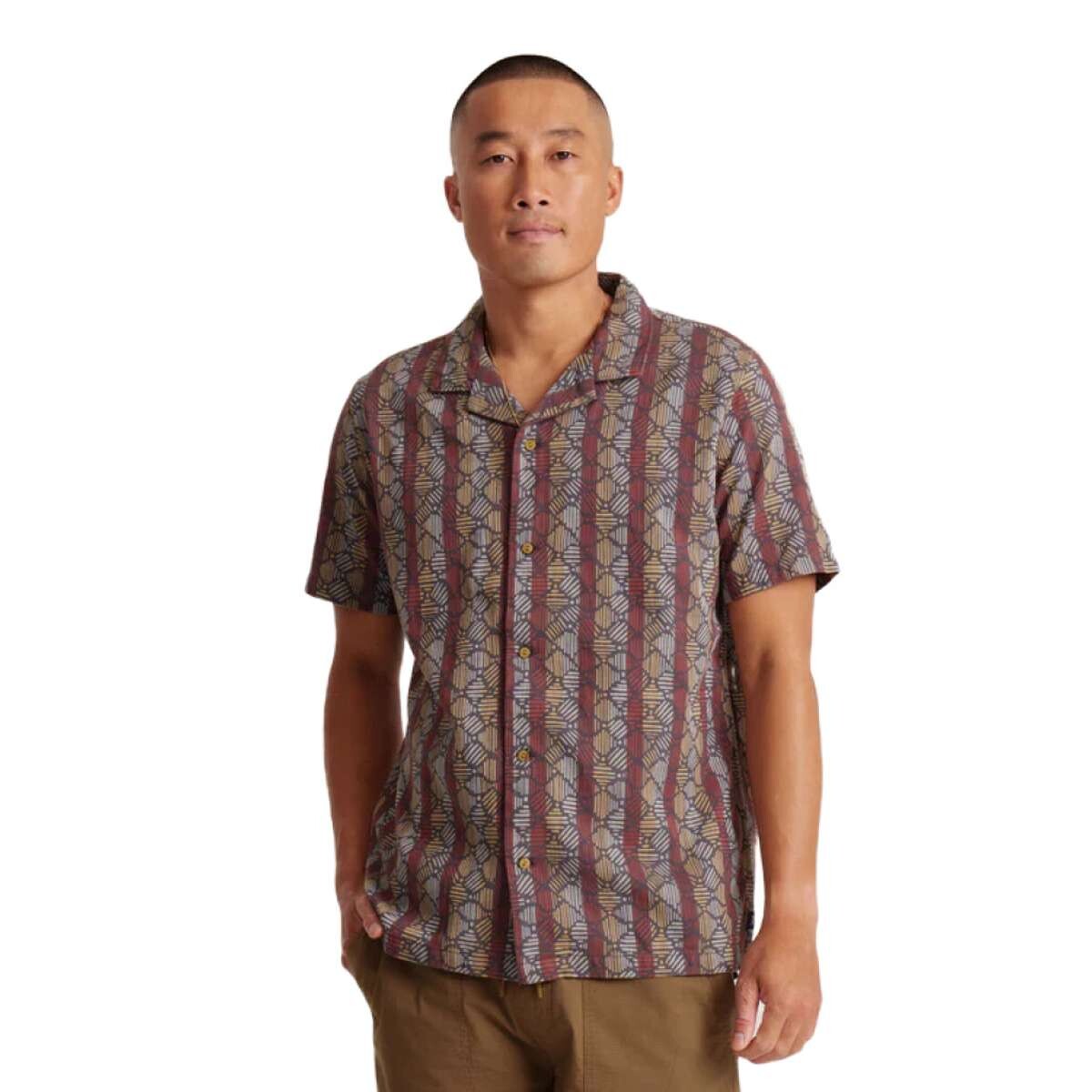 Camisa Roark Gonzo - Bordeaux 