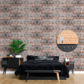 REVESTIMIENTO PVC PARA PARED MODELO TIJOLO COLONIAL / 10mm - 0.25X6m Revestimiento Pvc Para Pared Modelo Tijolo Colonial / 10mm - 0.25x6m