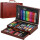 Set Arte Madera 123p Dibujo Valija Escolar Marcador Esc002002