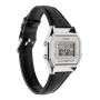 Reloj CASIO RETRO LA680WEL-1DF Cuero Negro Esfera 28mm 0