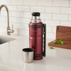 Termo Selecta Carter 1,2 L De Acero Inoxidable Doble Pared Con Aislación Térmica Granate