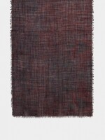 Pashmina 100% Lana marron