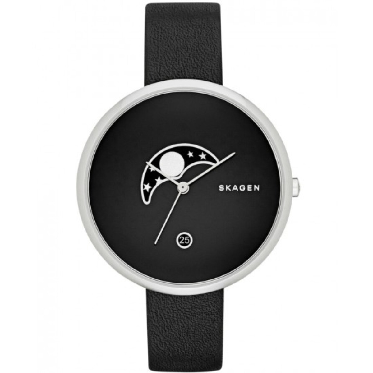 Reloj Skagen Clasico Cuero Negro 